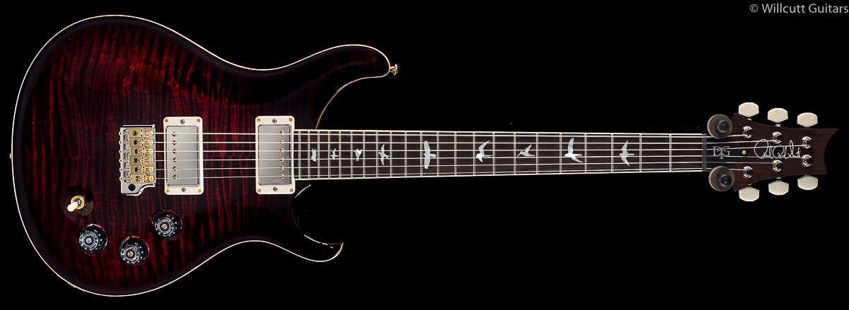 PRS Wood Library DGT Artist Fire Red Burst