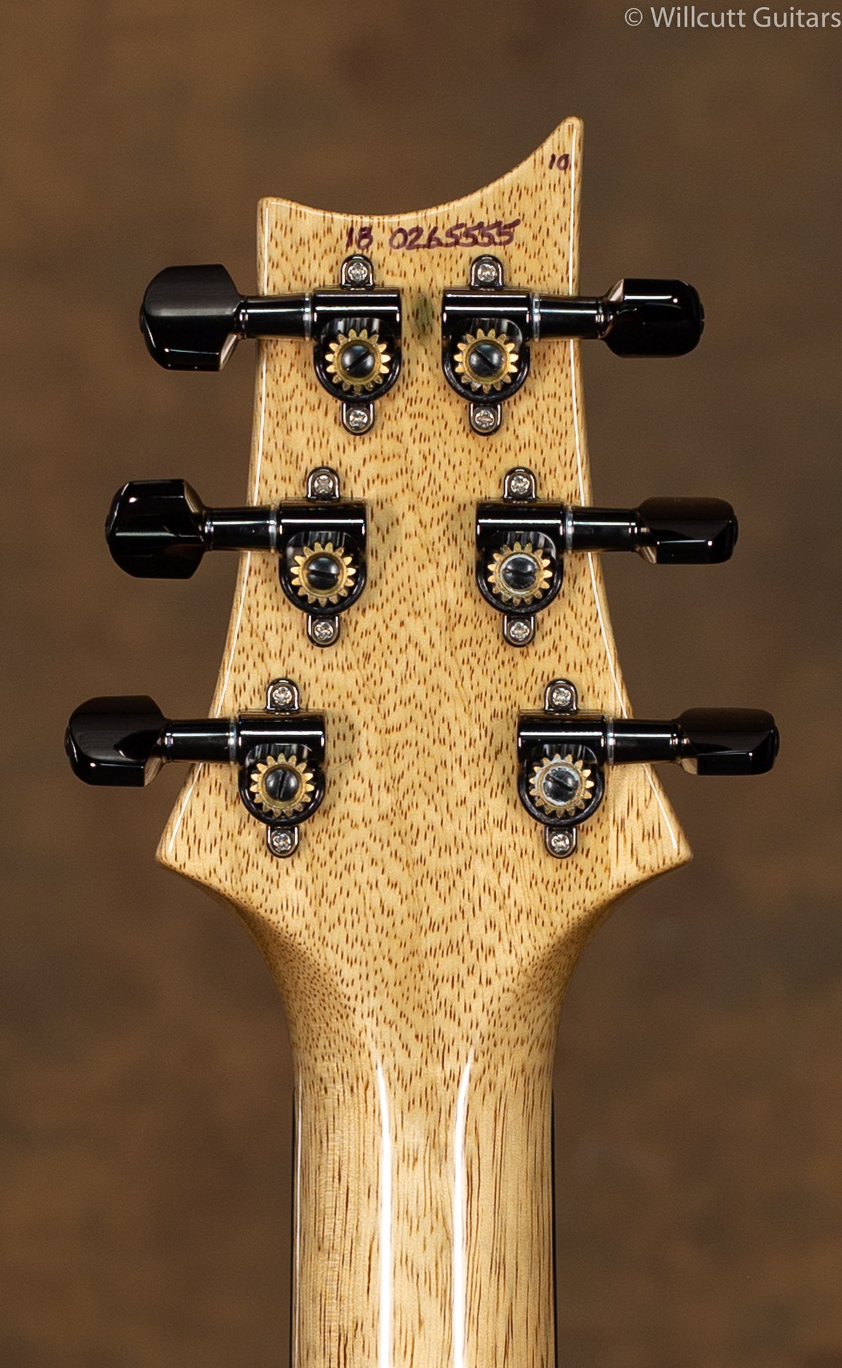 PRS Custom 24 Wood Library Whale Blue Quilt 10 USED