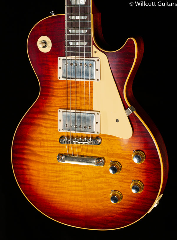 Gibson Custom Shop 1960 Les Paul Standard V2 Neck Factory Burst Murphy Lab  Ultra Light Aged (704)