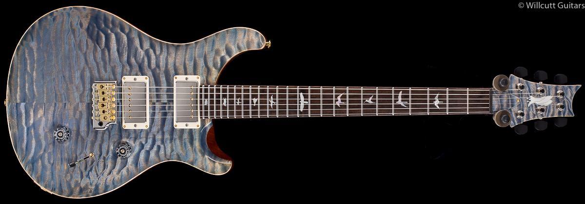 2019 PRS Private Stock 7781 Custom 24 Triple Faded Indigo (153)