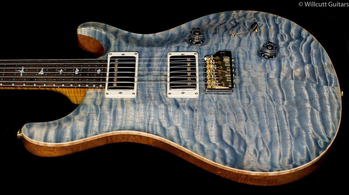 2019 PRS Private Stock 7781 Custom 24 Triple Faded Indigo (153)