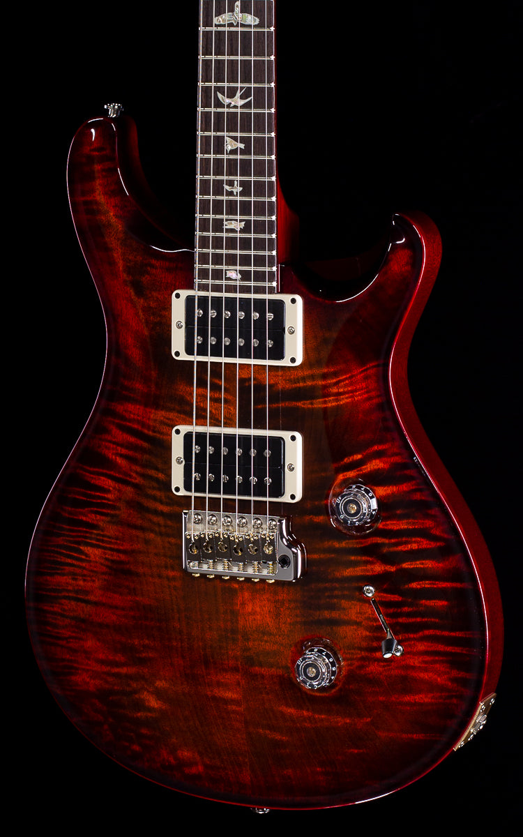 PRS Custom 24 Black Gold Dark Cherry Wraparound Burst - Willcutt Guitars