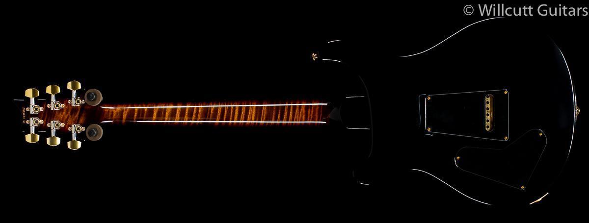 PRS Special Semi Hollow LTD Wood Library Flame Maple Neck Black Gold