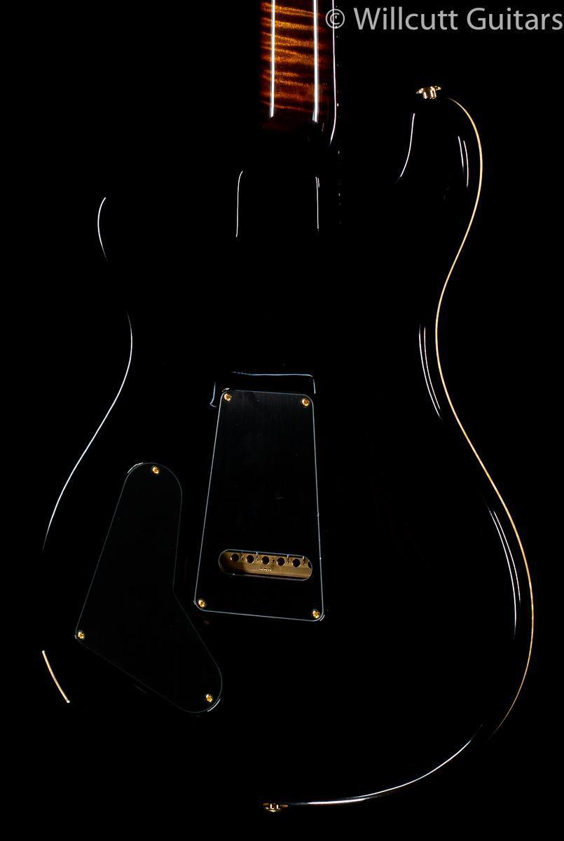 PRS Special Semi Hollow LTD Wood Library Flame Maple Neck Black Gold