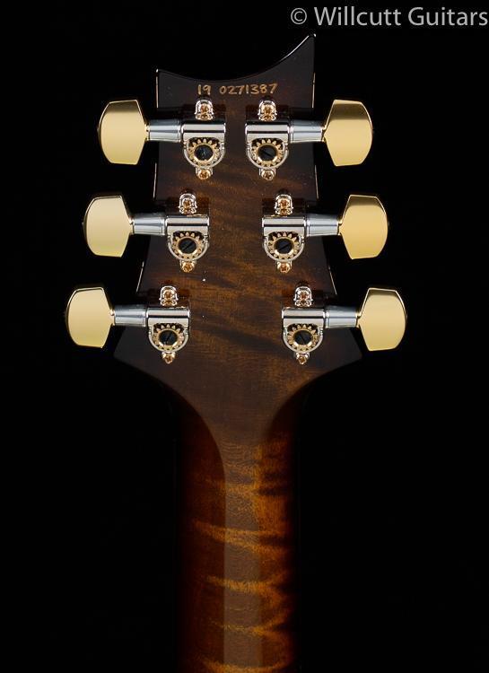 PRS Special Semi Hollow LTD Wood Library Flame Maple Neck Black Gold