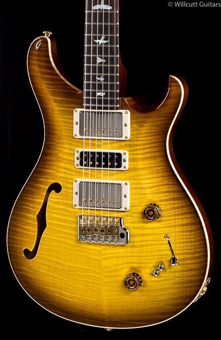 PRS Wood Library Special Semi-Hollow LTD,  Livingston Lemon