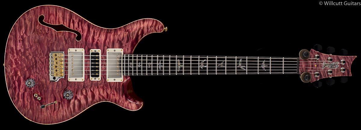 PRS Private Stock 7906 Special 22 Semi Hollow Faded Pomegranate