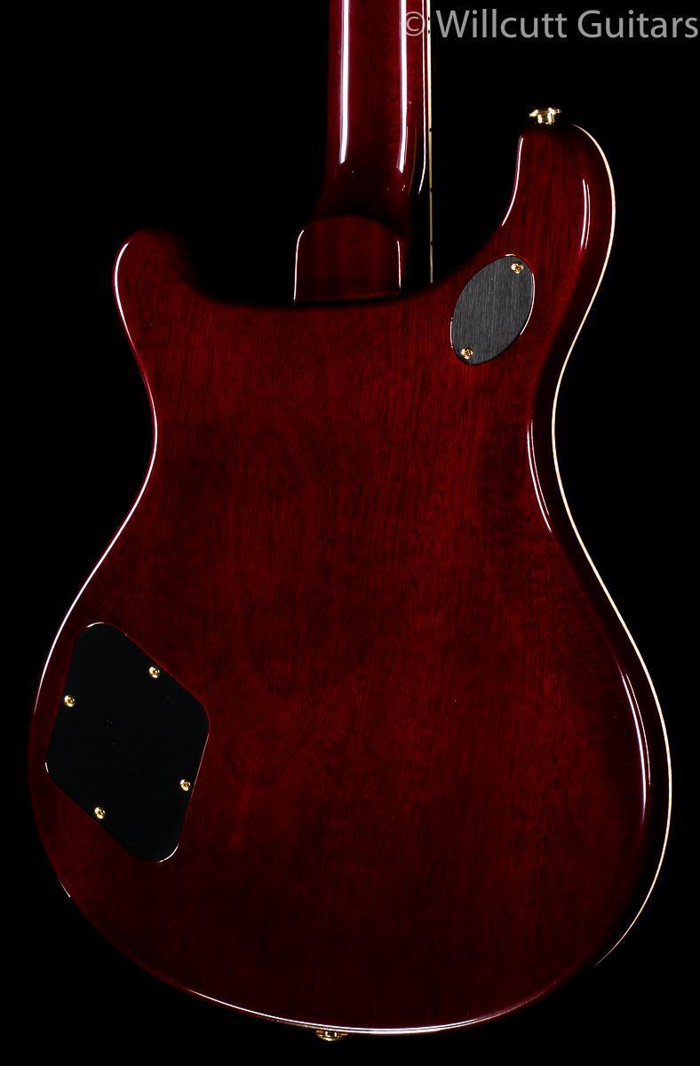 PRS McCarty 594 Semi-Hollow Fire Red Burst 10 Top (169)