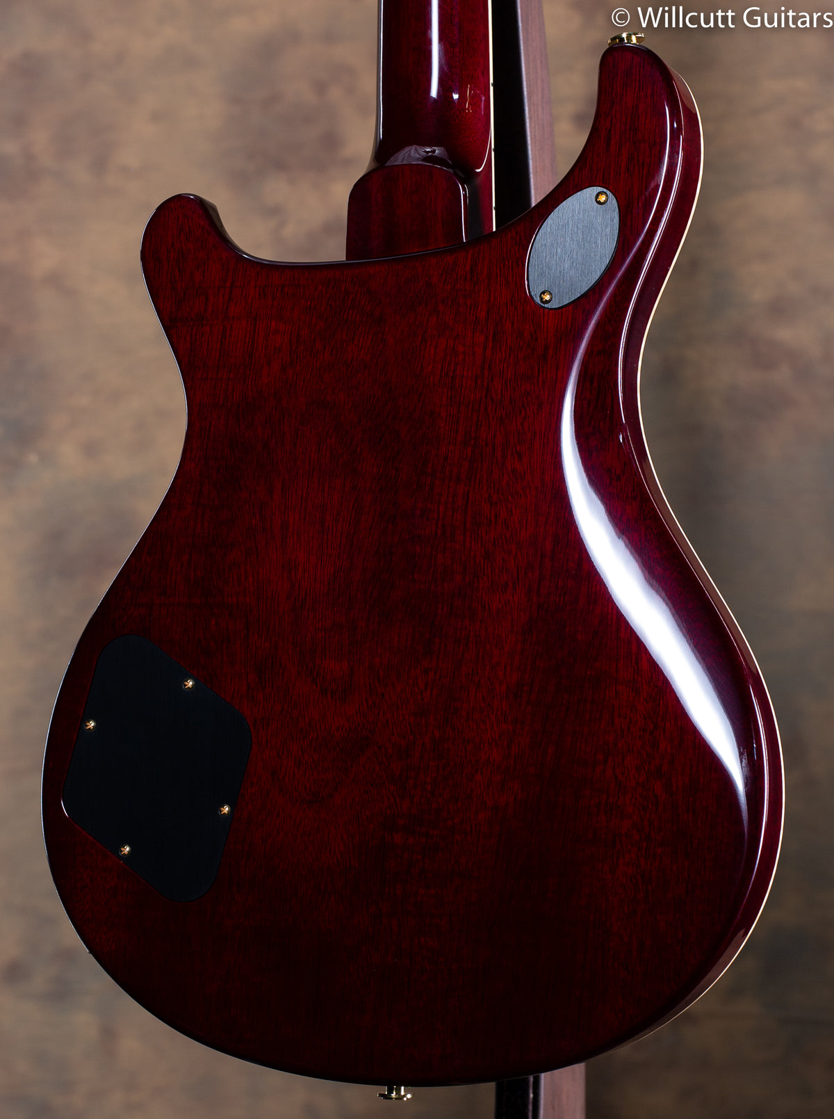 PRS McCarty 594 Semi-Hollow Fire Red Burst 10 Top