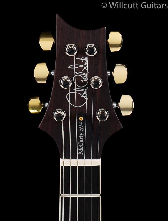 PRS McCarty 594 Semi-Hollow Fire Red Burst 10 Top (169)