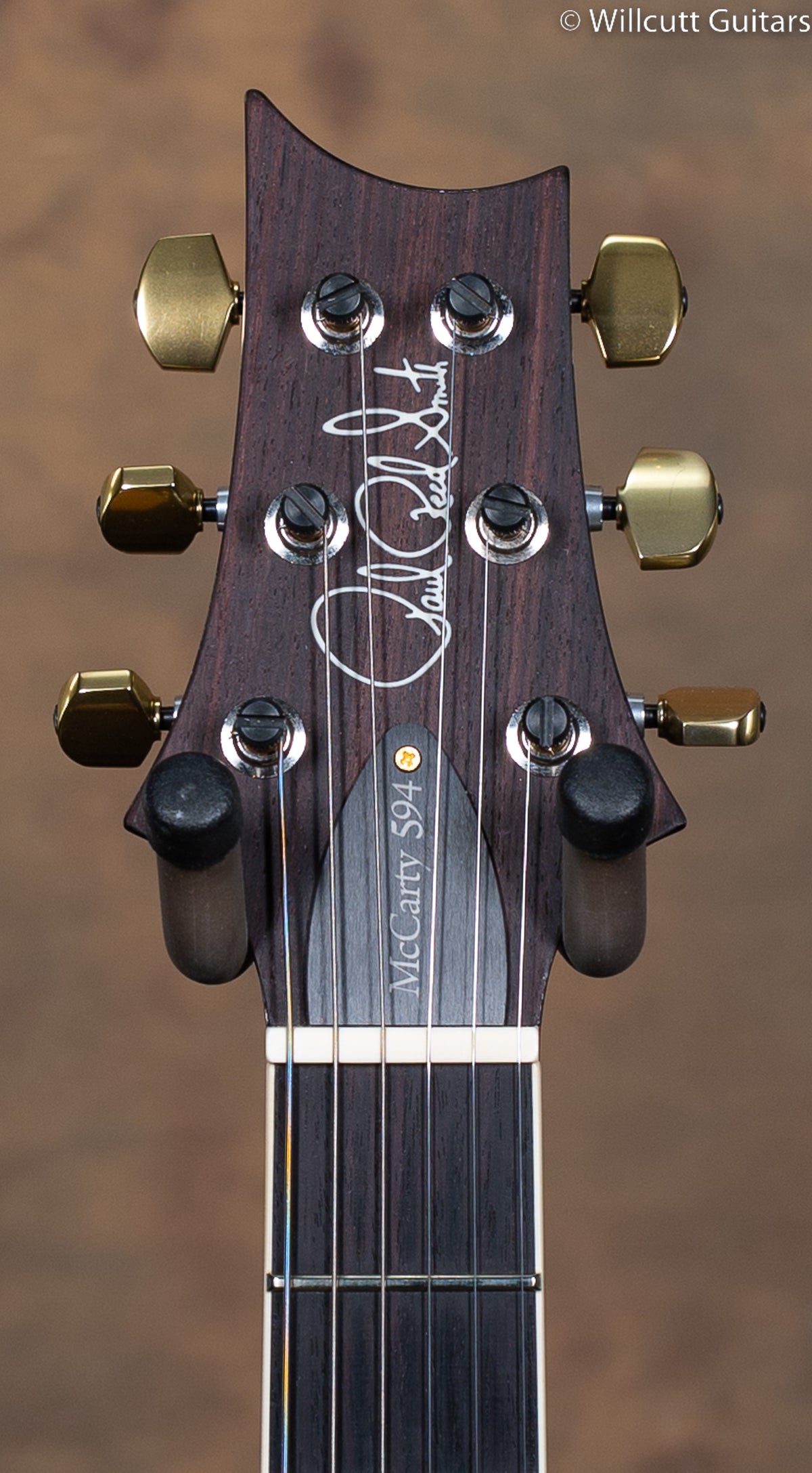 PRS McCarty 594 Semi-Hollow Fire Red Burst 10 Top