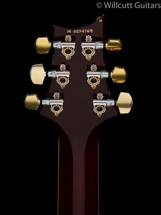 PRS McCarty 594 Semi-Hollow Fire Red Burst 10 Top (169)