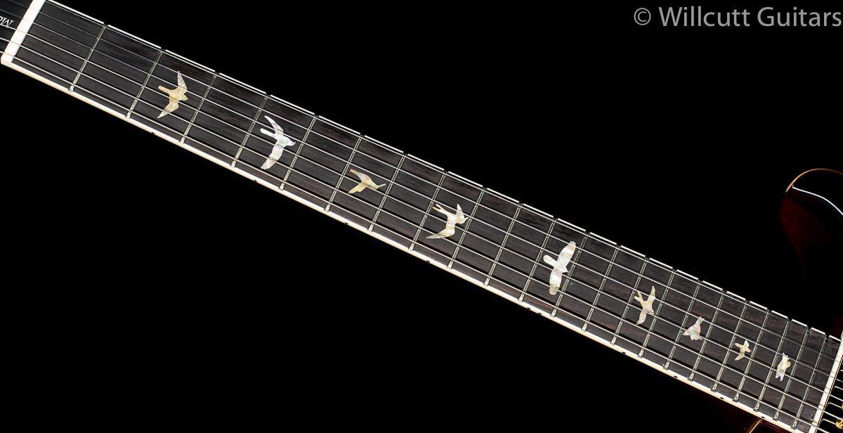 PRS McCarty 594 Semi-Hollow Fire Red Burst 10 Top (169)