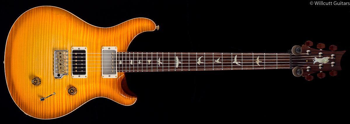 2019 PRS Private Stock 7907 Custom 24 Citrine Glow One-Piece Top (839)