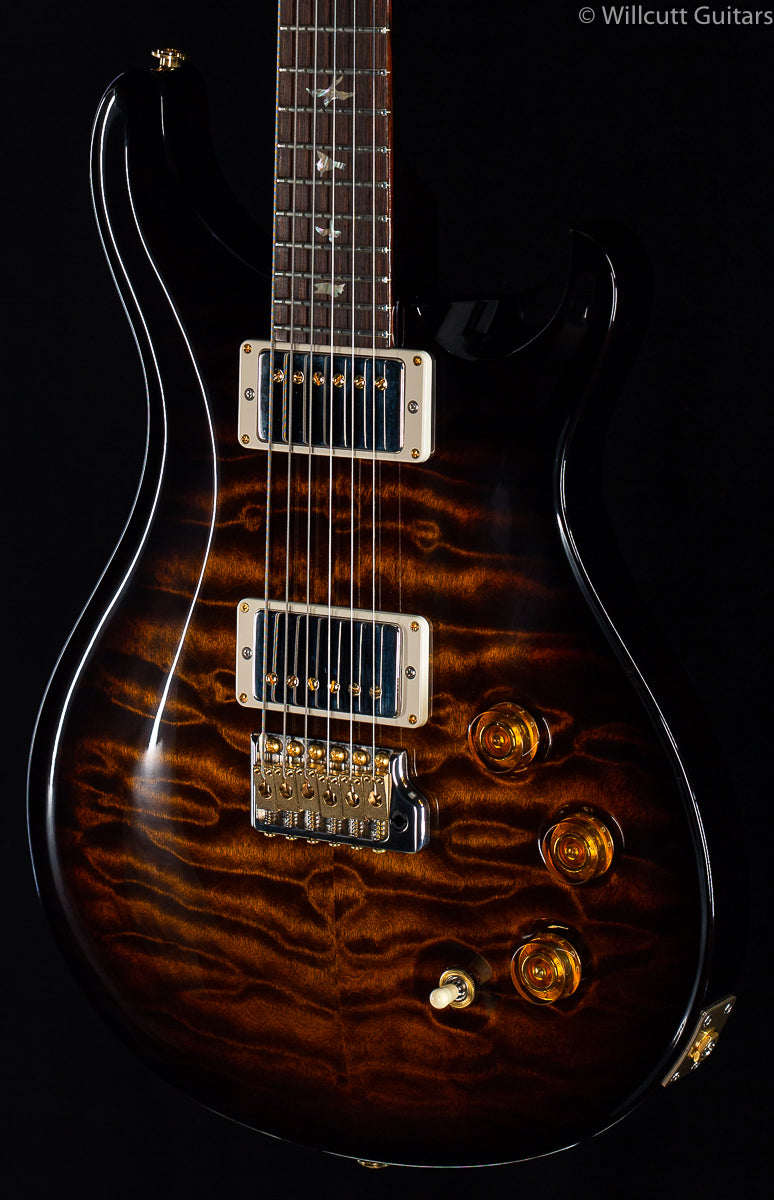 PRS Wood Library DGT Black Gold Burst Artist Quilt