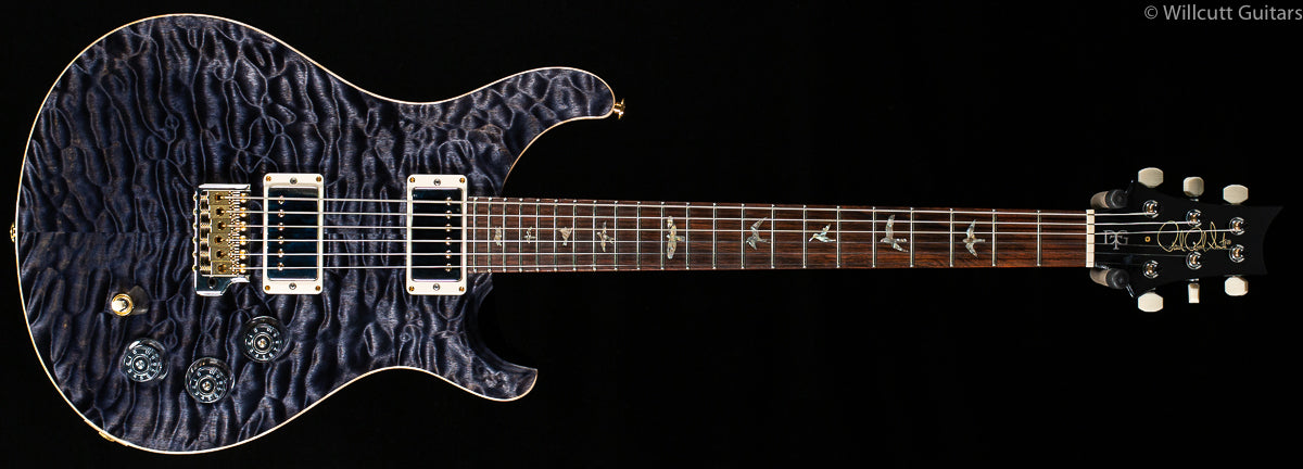 PRS Wood Library DGT Grey Black Artist Quilt