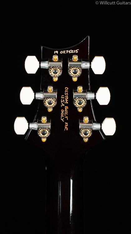 PRS Wood Library DGT Black Gold Burst Artist Quilt