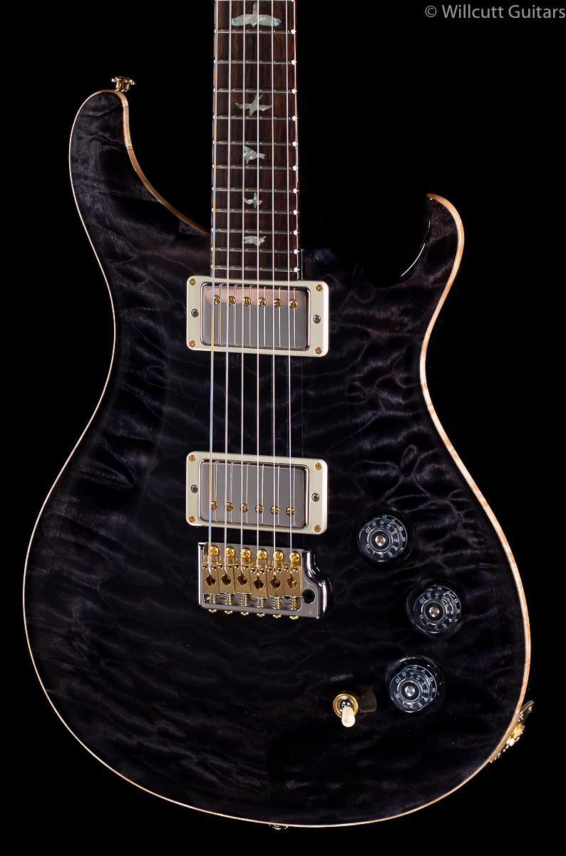 PRS Wood Library DGT Grey Black Artist Quilt