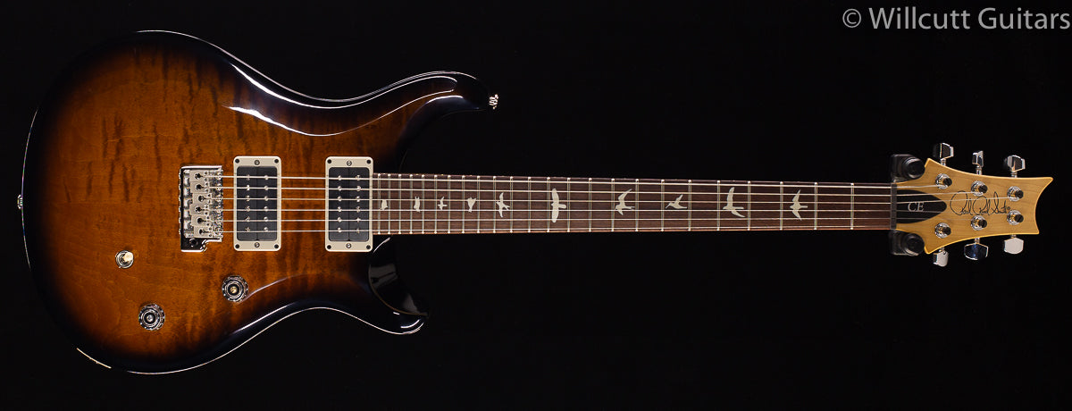 PRS CE24 Amber Smokeburst