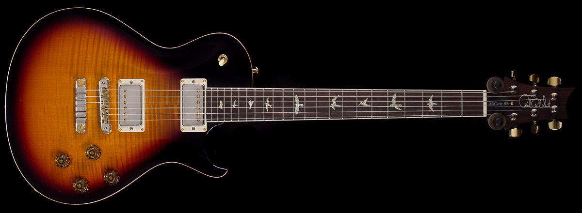 PRS McCarty Singlecut 594 Tri-Color Burst 10 Top (891)