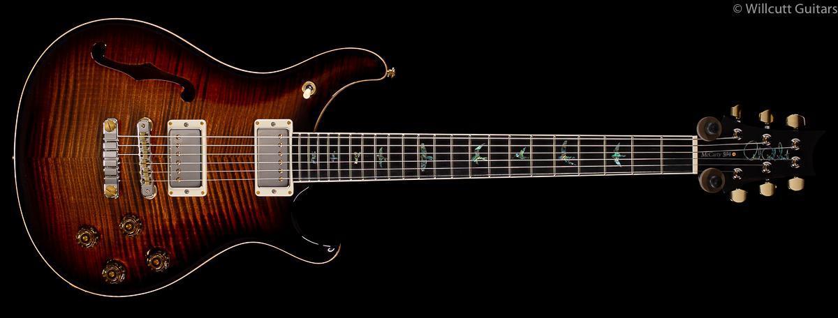 PRS McCarty 594 Semi-Hollow Artist Package Copperhead Burst