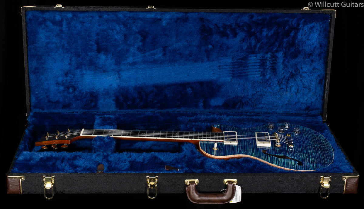 PRS McCarty Singlecut 594 Semi-Hollow Artist Package River Blue