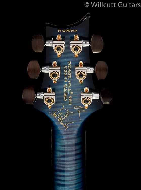 PRS Private Stock 8164 Singlecut McCarty 594 Aqua Violet Glow Smoke Burst