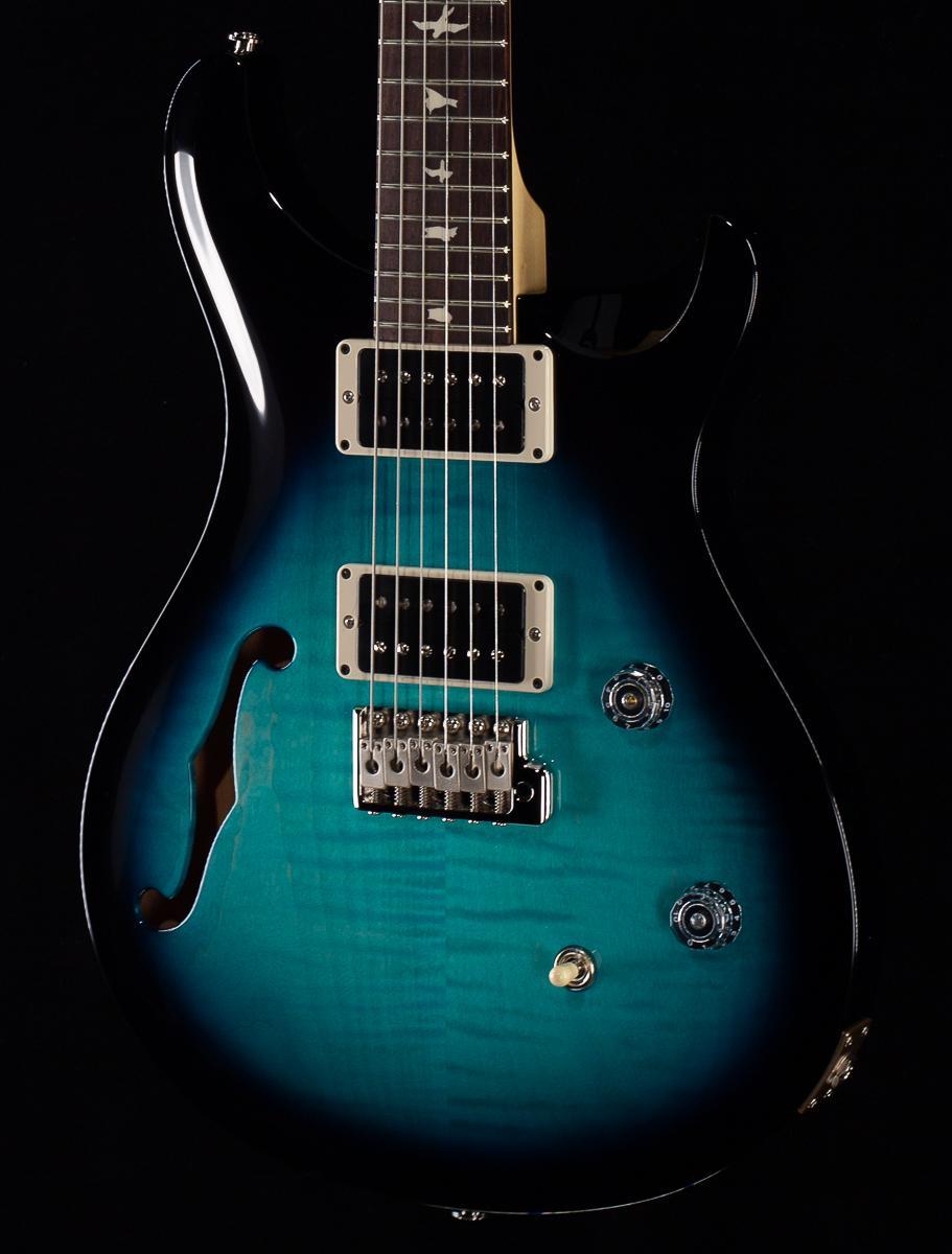 2019 PRS CE 24 Semi-Hollow Aquableux Smokeburst