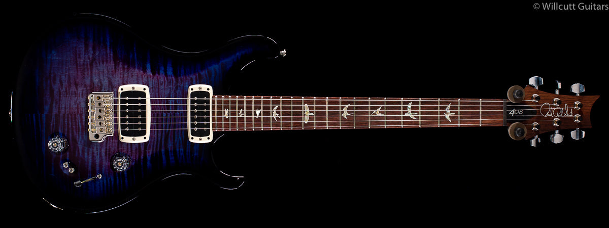 PRS 408 Violet Blue Wraparound Burst (017)