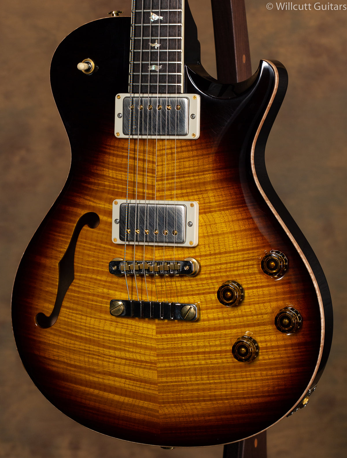 PRS SC594 Semi Hollow McCarty Tobacco Burst 10 Top USED