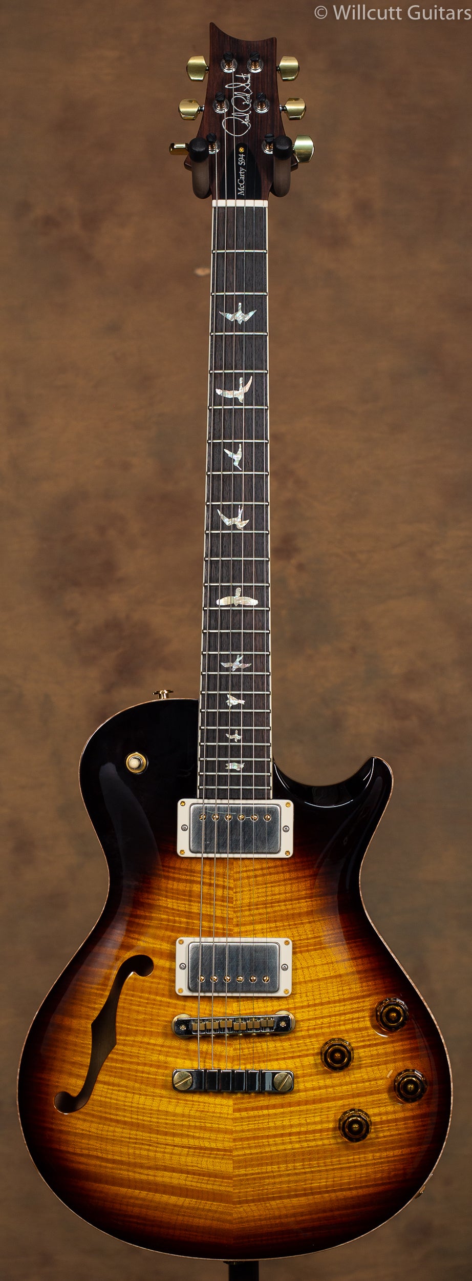 PRS SC594 Semi Hollow McCarty Tobacco Burst 10 Top USED