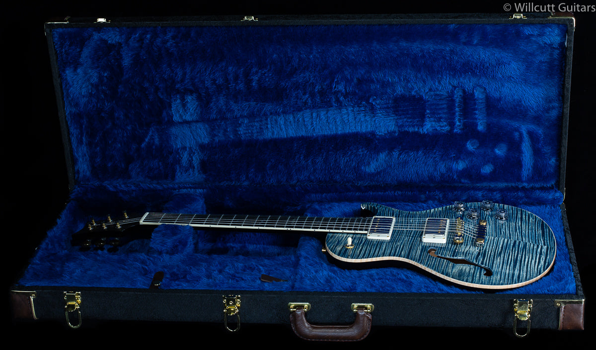 PRS McCarty Singlecut 594 Semi-Hollow Artist Package Faded Whale Blue