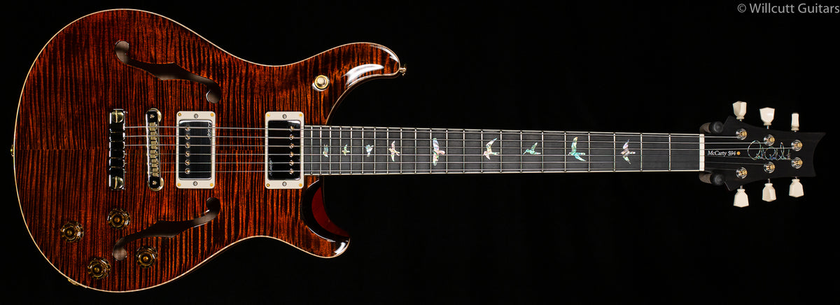 PRS McCarty 594 Hollowbody II Orange Tiger Artist Package