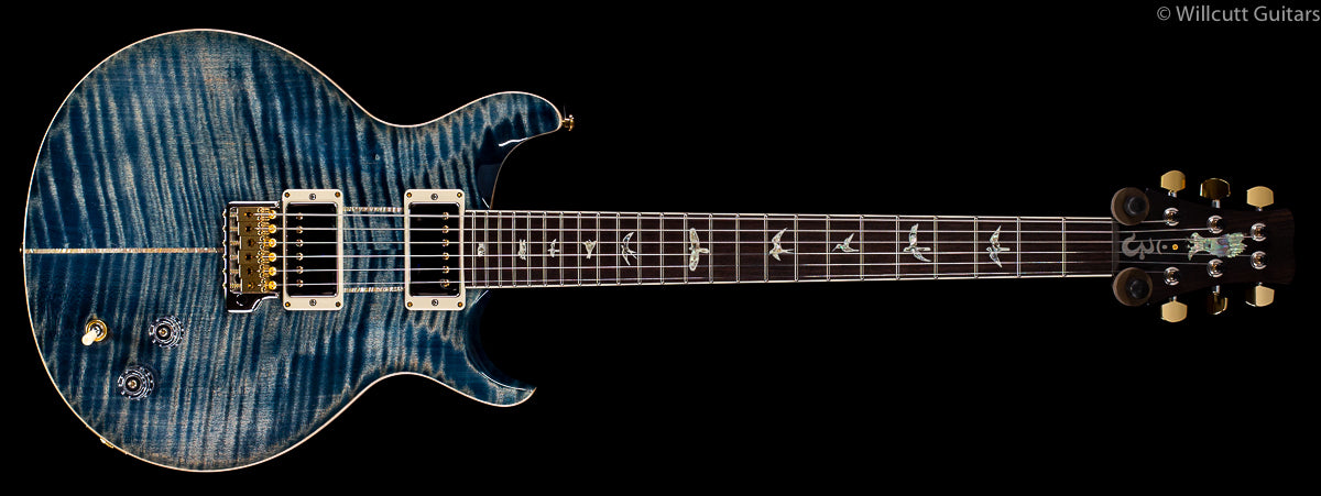 PRS Santana Retro Faded Whale Blue 10 Top (043) - Willcutt