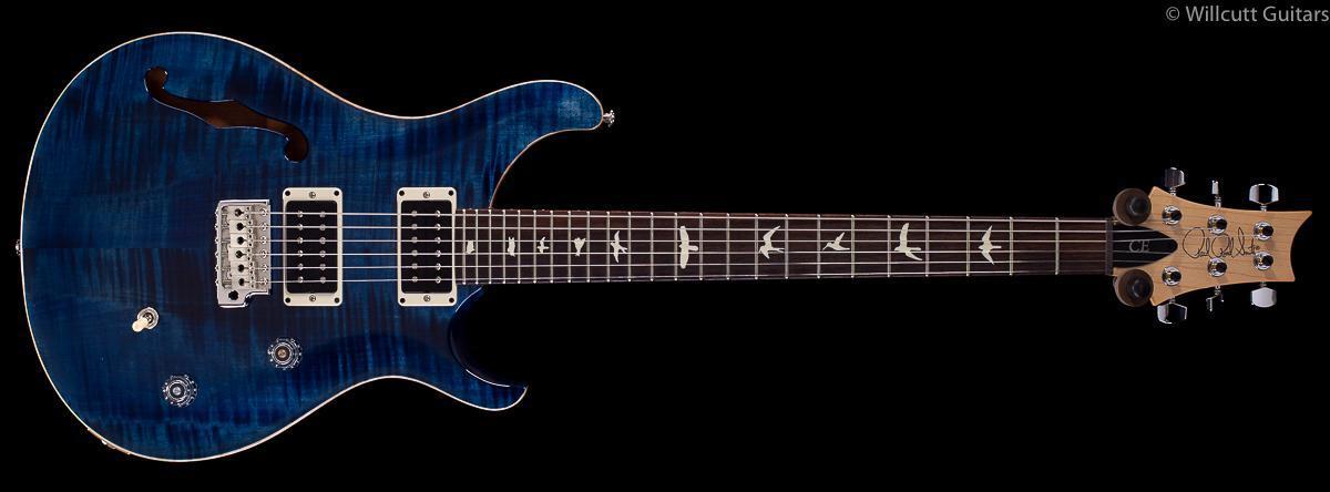PRS CE24 Semi-Hollow Whale Blue - Willcutt Guitars