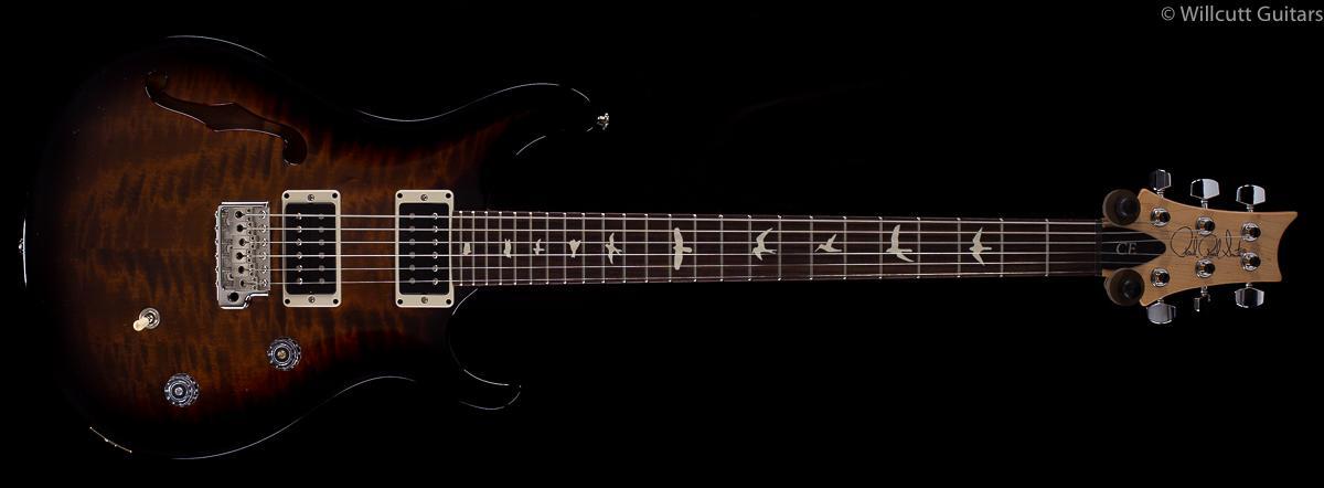 PRS CE24 Semi-Hollow Burnt Amber Burst