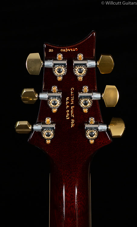 PRS Wood Library McCarty 594 Hollowbody II Black Gold Burst 10 Top Brazilian Rosewood