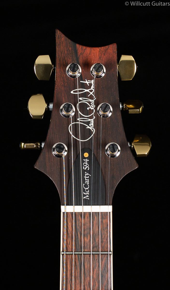 PRS Wood Library McCarty 594 Hollowbody II Black Gold Burst 10 Top Brazilian Rosewood