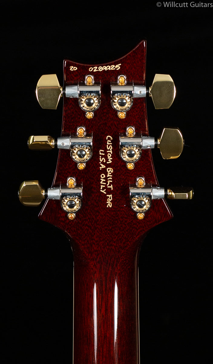 PRS Wood Library McCarty 594 Hollowbody II Black Gold Burst 10 Top Brazilian Rosewood