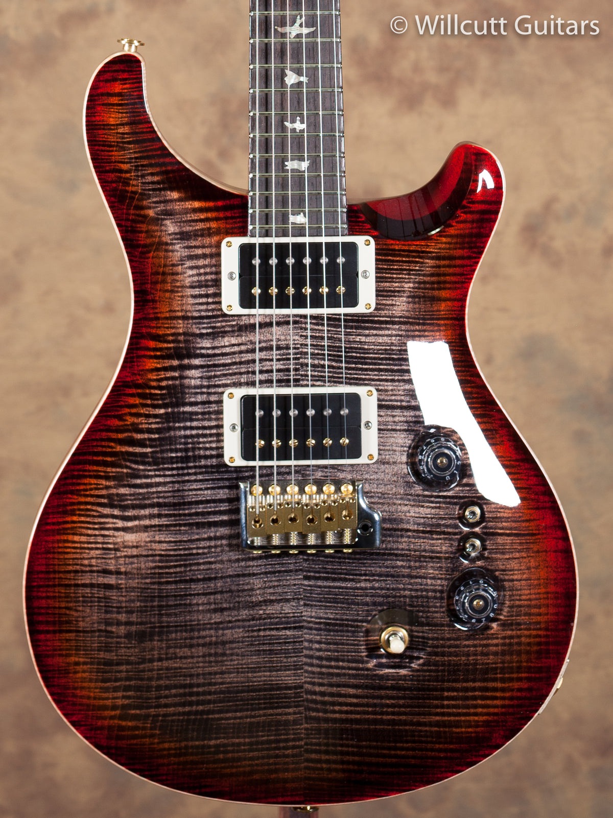 PRS 35th Anniversary Custom 24 Charcoal Cherry 10 Top USED