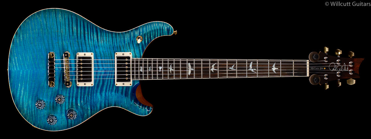 PRS McCarty 594 Wood Library Aquamarine 10 Top Brazilian Rosewood