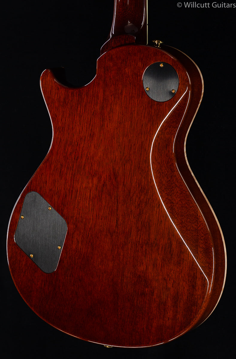 PRS McCarty Singlecut 594 Semi-Hollow Orange Tiger 10 Top (032)