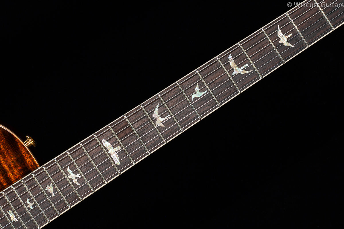 PRS McCarty Singlecut 594 Semi-Hollow Orange Tiger 10 Top (032)