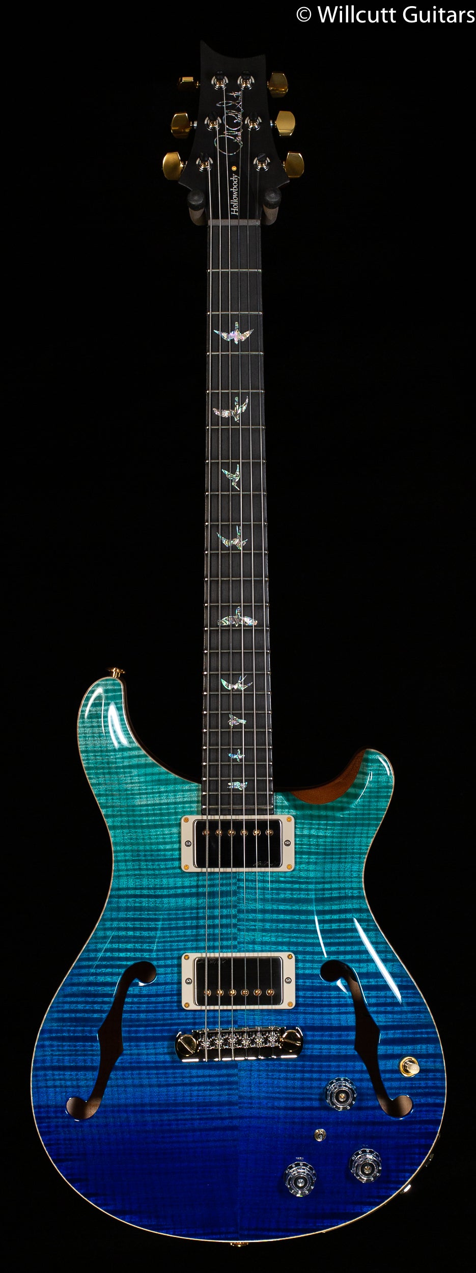 PRS Hollowbody II Artist Package Blue Fade