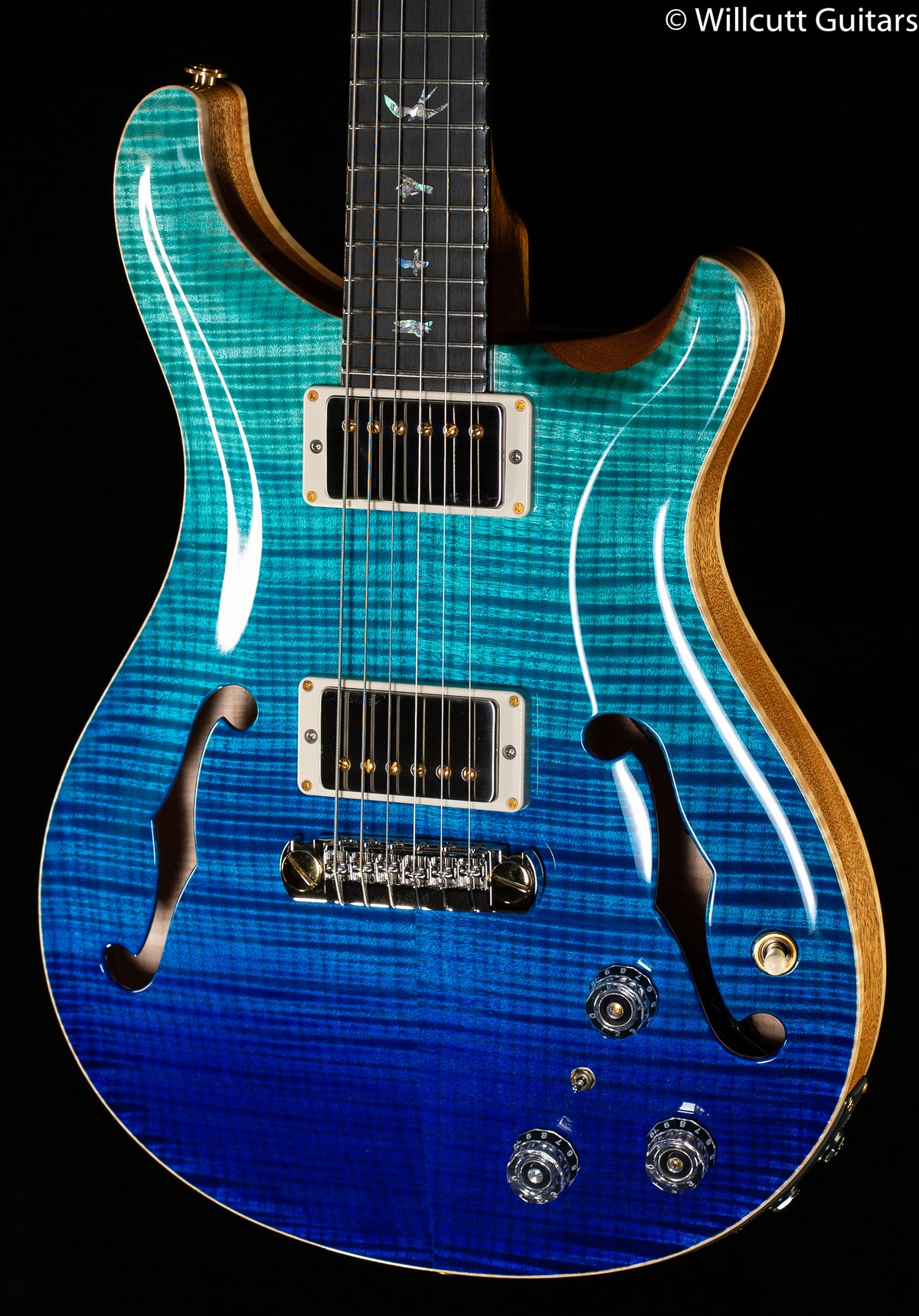 PRS Hollowbody II Artist Package Blue Fade