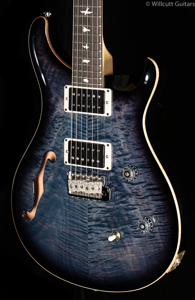 PRS CE24 Semi-Hollow Faded Blue Smoke Burst