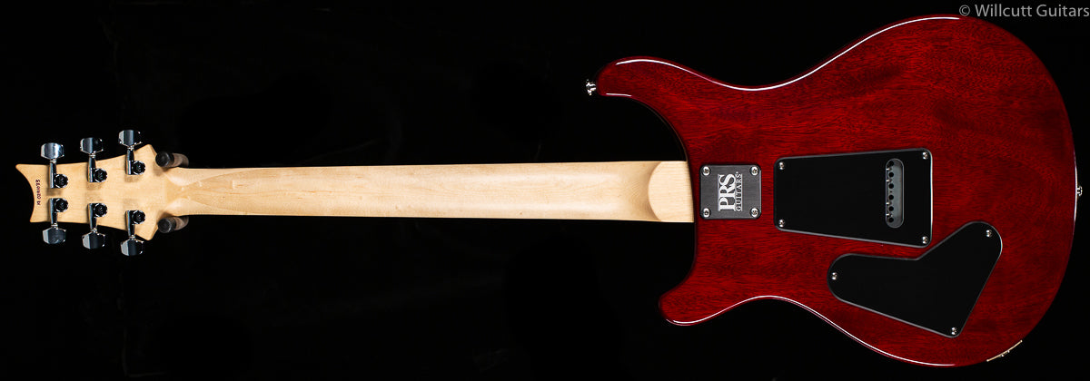 PRS CE24 Semi-Hollow Dark Cherry Burst