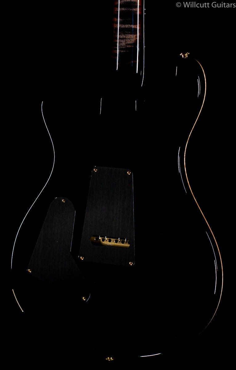 PRS Custom 24-08 Wood Library Burnt Maple Leaf Flame Maple Neck (334)