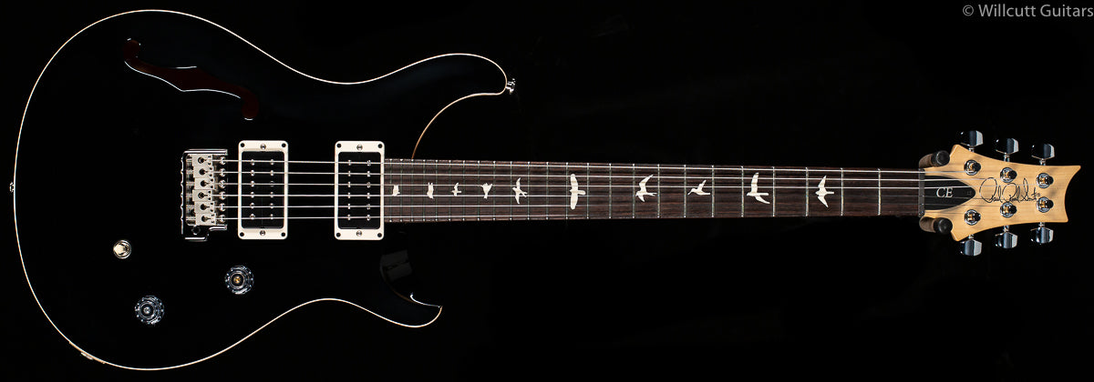 2019 PRS CE 24 Semi-Hollow Black