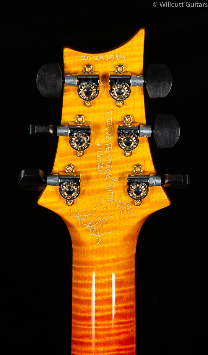 PRS Private Stock 8178 McCarty 594 Indian Ocean Sunset Glow Pyramid Inlay